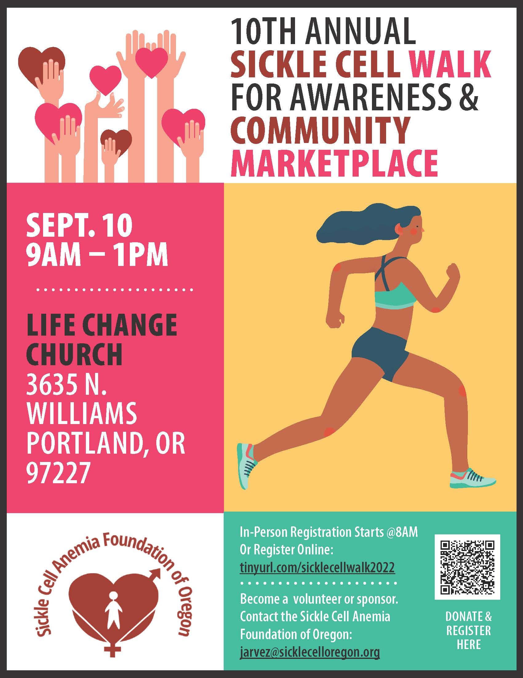 10th Annual Sickle Cell Walk For Awareness