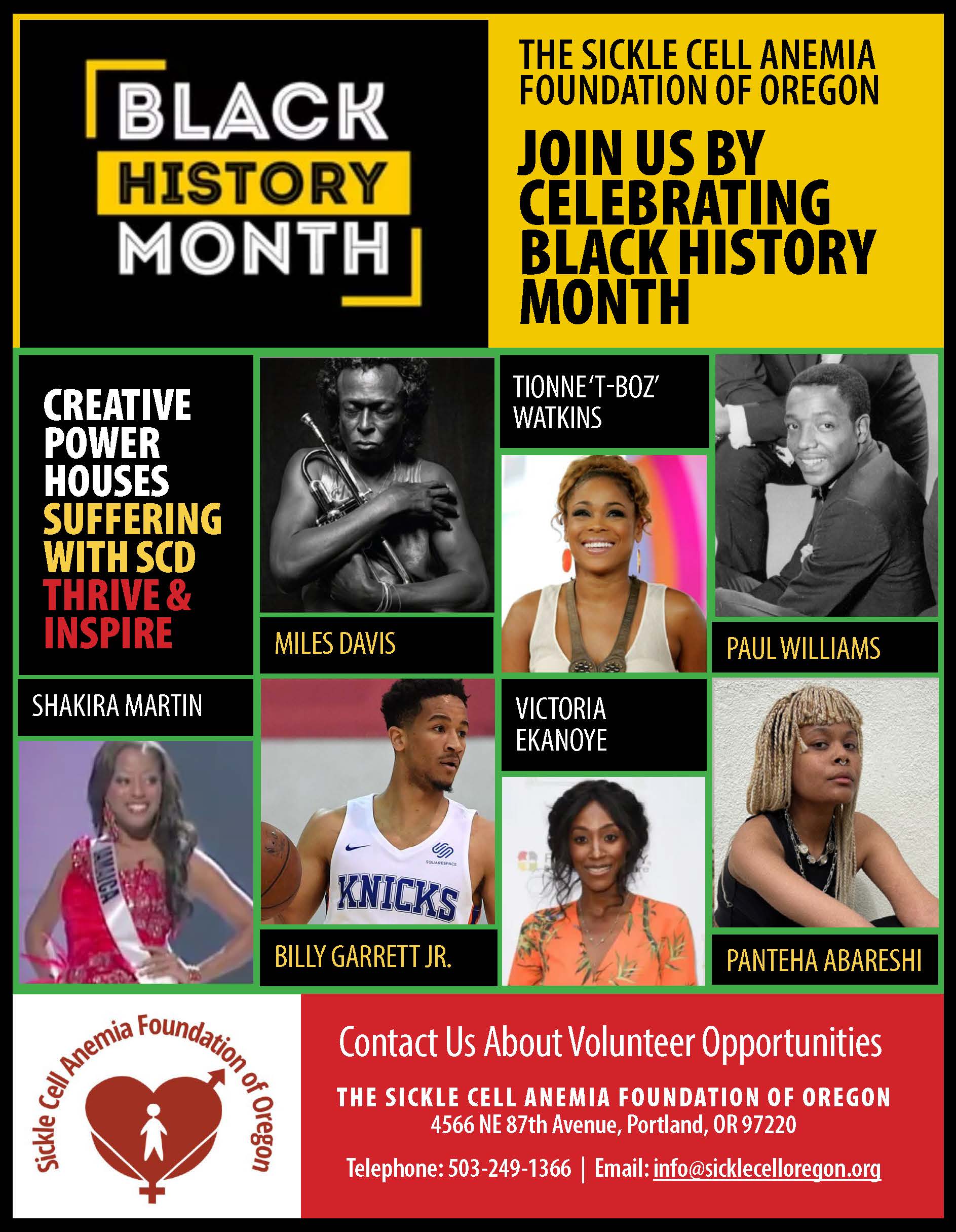 SCAFO Celebrates Black History Month