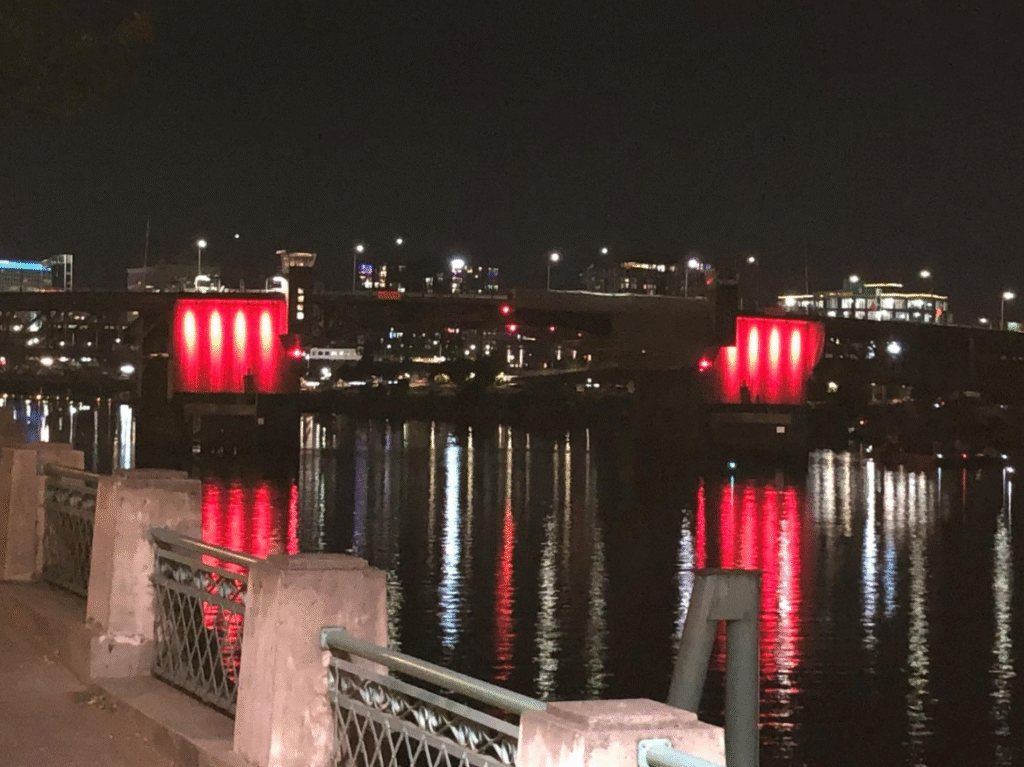 Morrison Bridge Lights