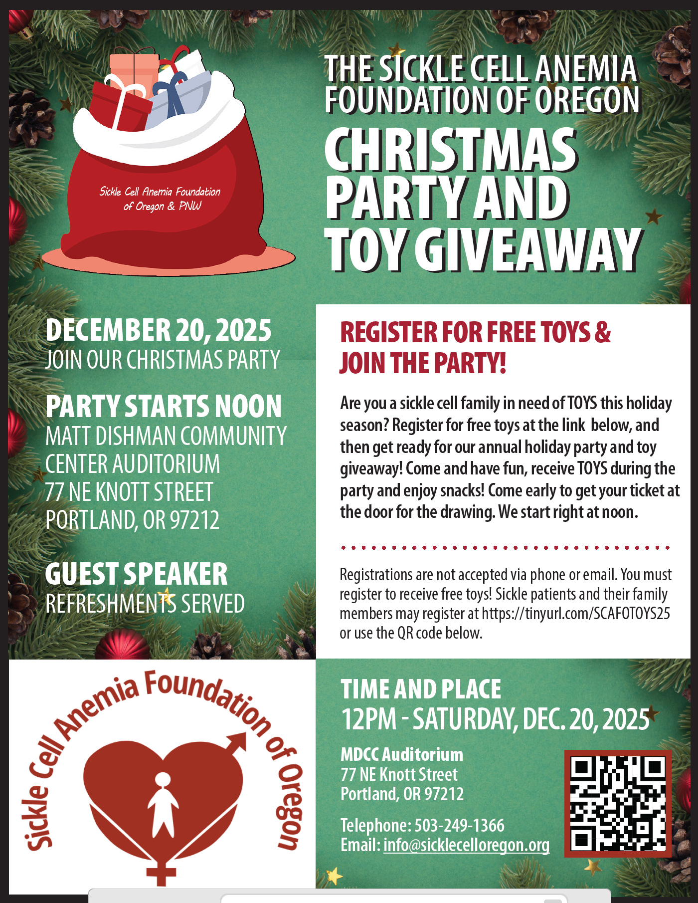 2025 SCAFO Christmas Party & Toy Giveaway